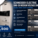 Schneider Electric SM6-36 Medium Voltage Switchgear